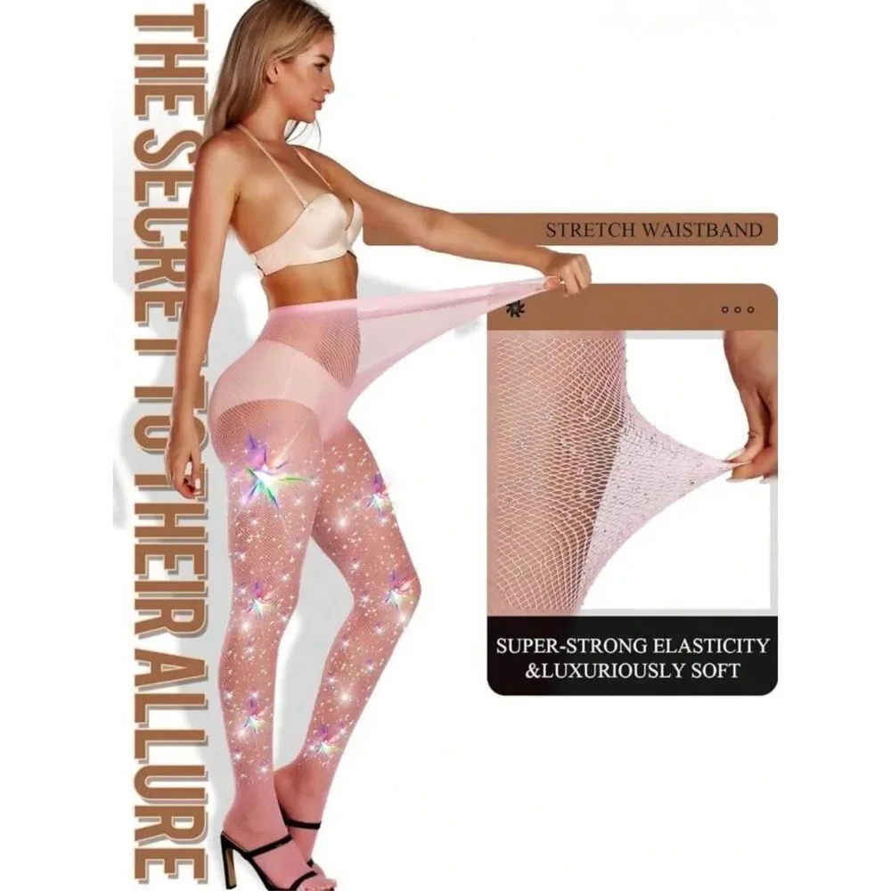 Sparkle Bling Detail Tights